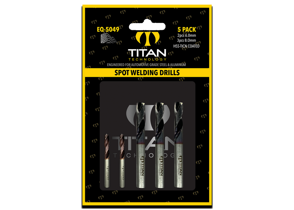 Titan Universal Drills Bits - 5pk